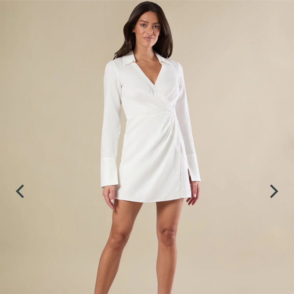 Rachel Parcell V-Neck Shirt Mini Dress
